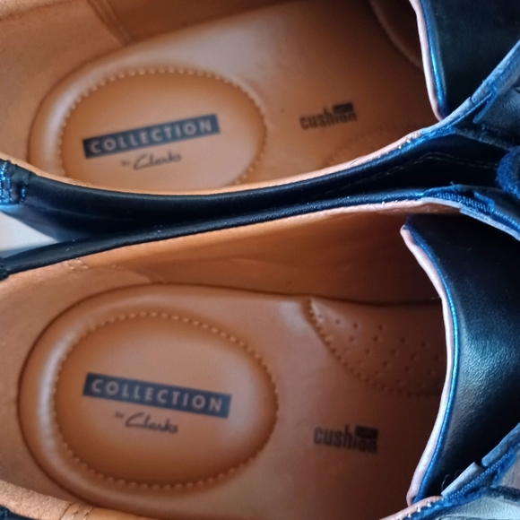 NWT Clarks Unkenneth Way Oxford Leather Men\'s Shoes Sz 11